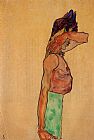 Standing Male Nude by Egon Schiele